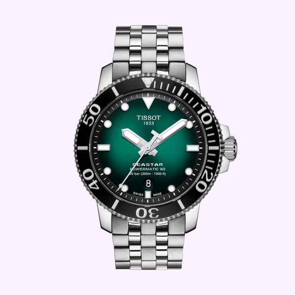 Tissot Watches Seastar 1000 Powermatic 80 T1204071109101  UPC: 7611608298374
