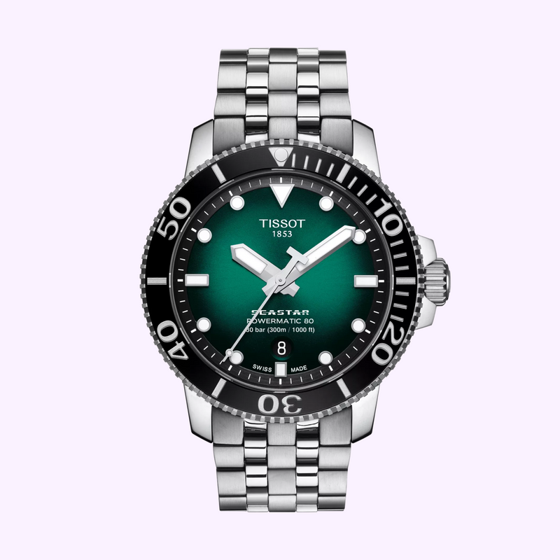Tissot Watches Seastar 1000 Powermatic 80 T1204071109101  UPC: 7611608298374