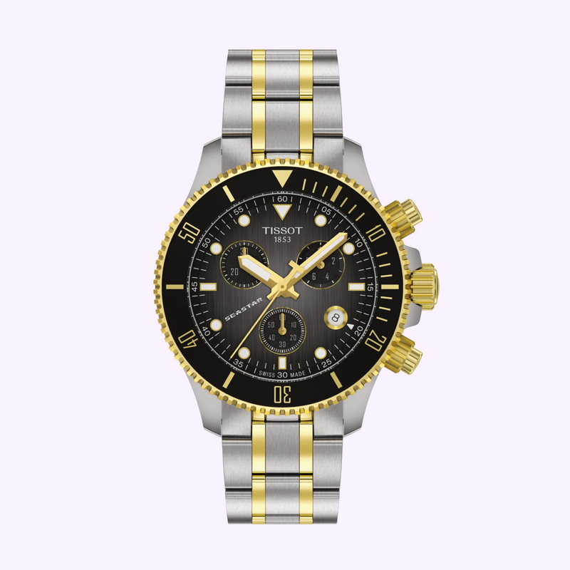 Tissot Watches Seastar 1000 Quartz Chronograph 38mm T1202172206100