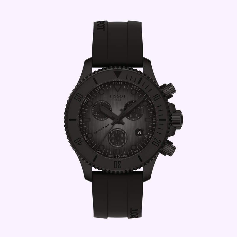 Tissot Watches Seastar 1000 Quartz Chronograph 38mm T1202173706100