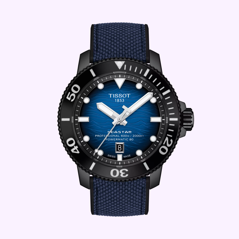 Tissot Watches Seastar 2000 Professional Powermatic 80 T1206073704100