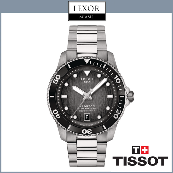 Tissot Watches T1208071105100 TISSOT SEASTAR 1000 POWERMATIC 80 40MM