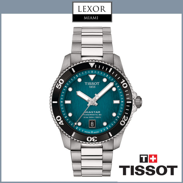 Tissot Watches T1208071109100 TISSOT SEASTAR 1000 POWERMATIC 80 40MM