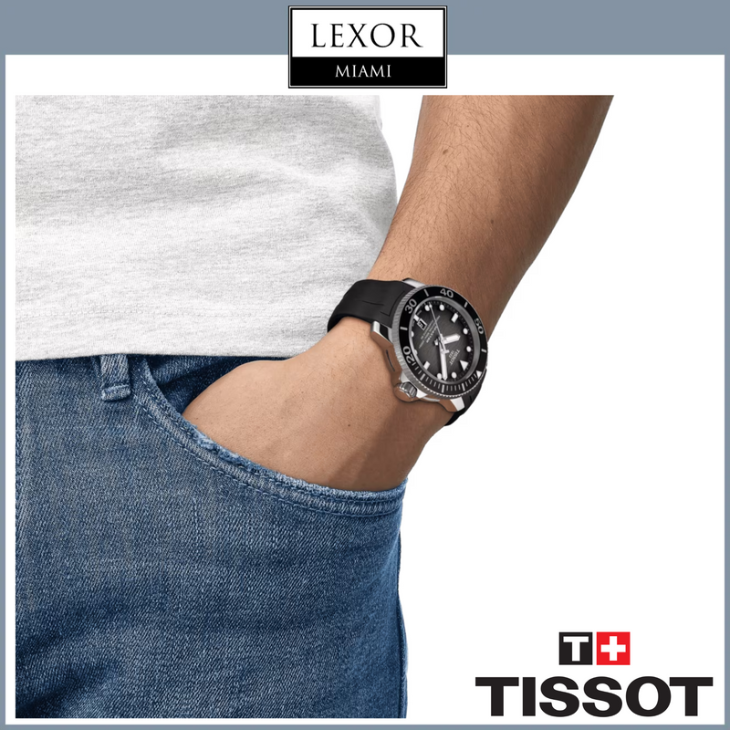 Tissot Watches T1206071744100 TISSOT SEASTAR 2000 PROFESSIONAL POWERMATIC 80