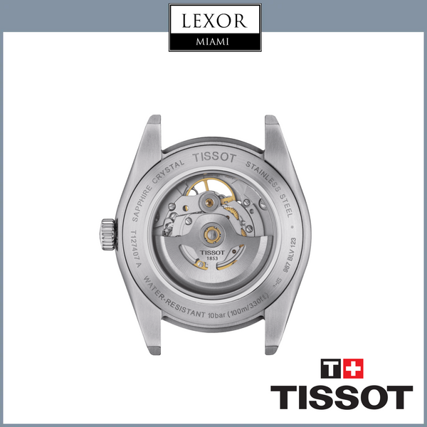 Tissot Watches T1274071103101 TISSOT GENTLEMAN POWERMATIC 80 OPEN HEART