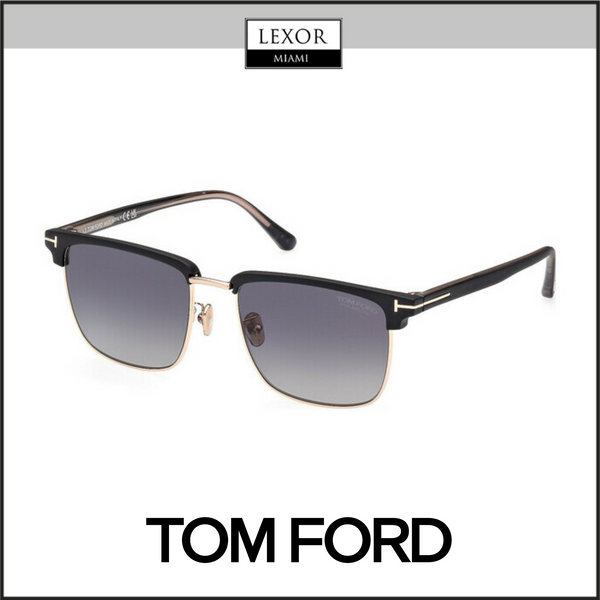 Tom Ford Hudson-02 FT0997-H 55 02D INJECTED SUNGLASSES