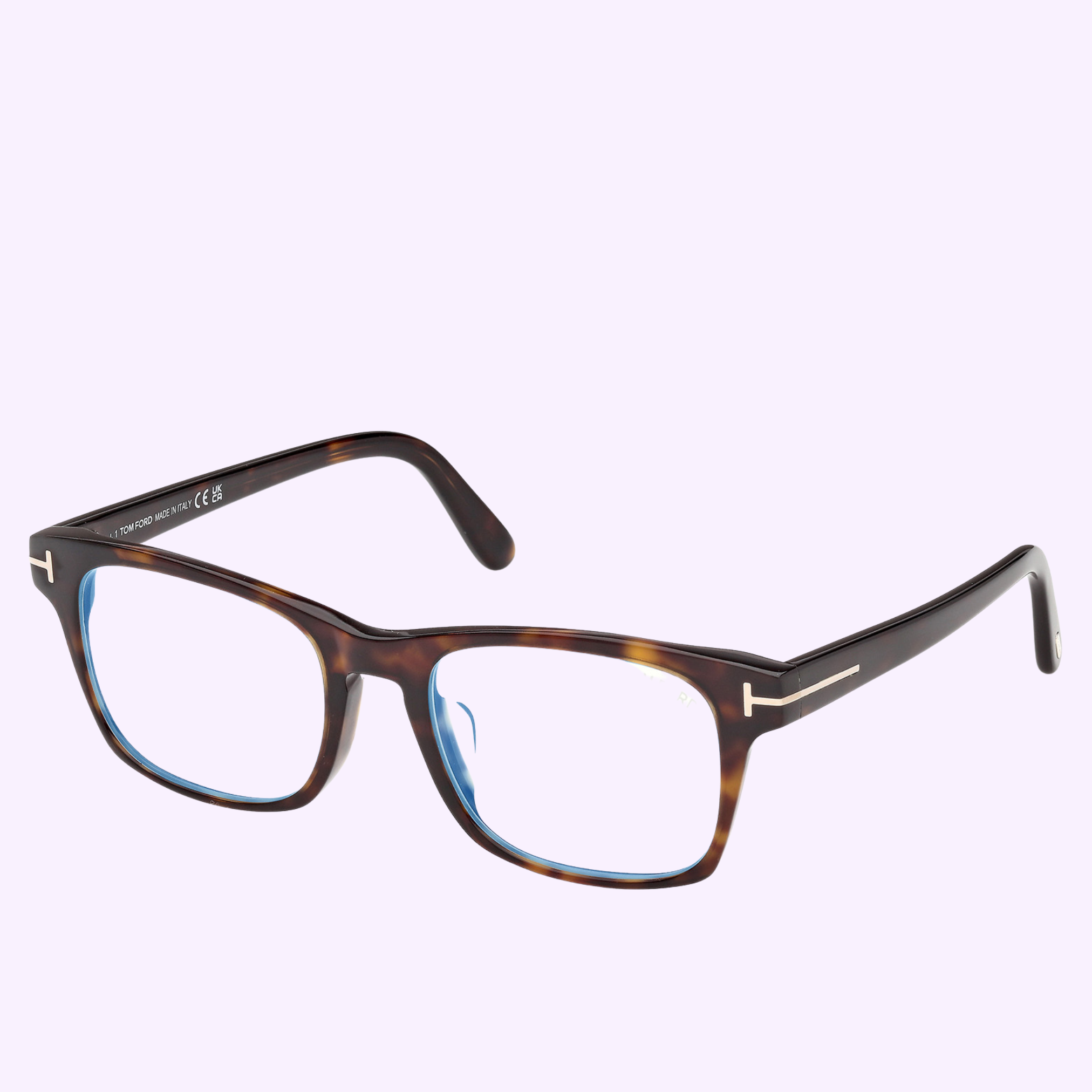 Angle View Tom Ford Optical Frames FT6150-D-B 55052