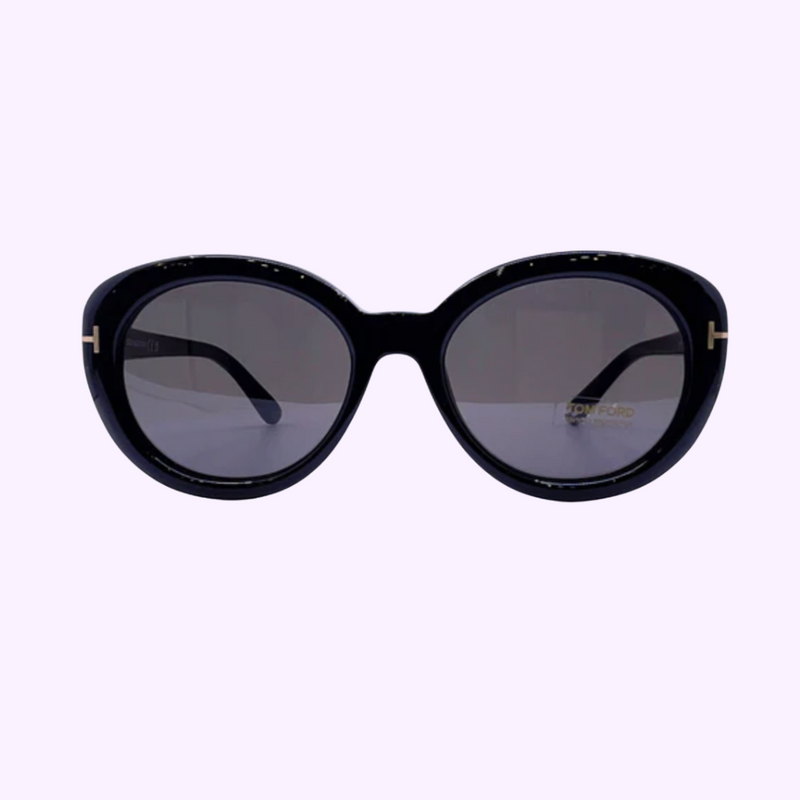 Tom Ford FT1009 55 01A Lily-02 Woman Acetate Sunglasses
