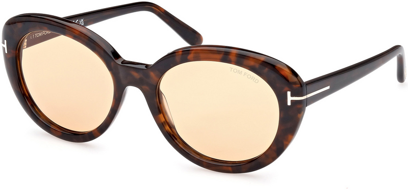 Tom Ford FT1009 55 52E Lily-02 Woman Acetate Sunglasses