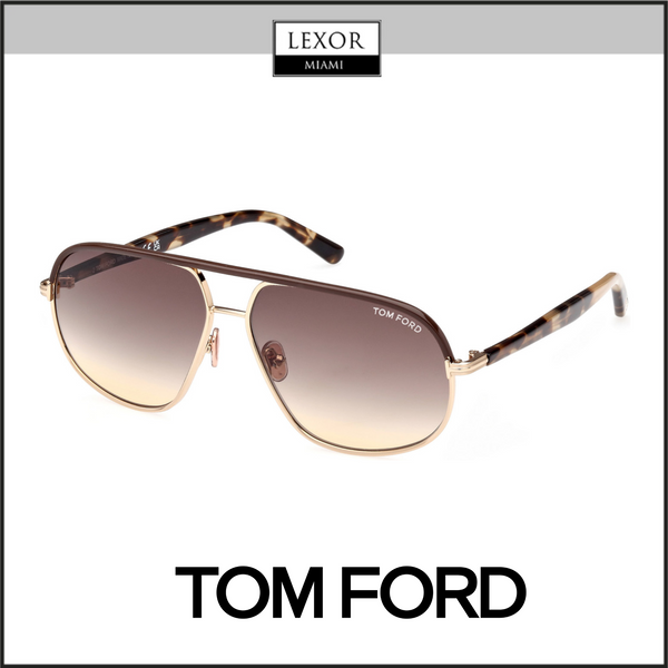 ÓCULOS DE SOL DE METAL Tom Ford FT1019 5928F