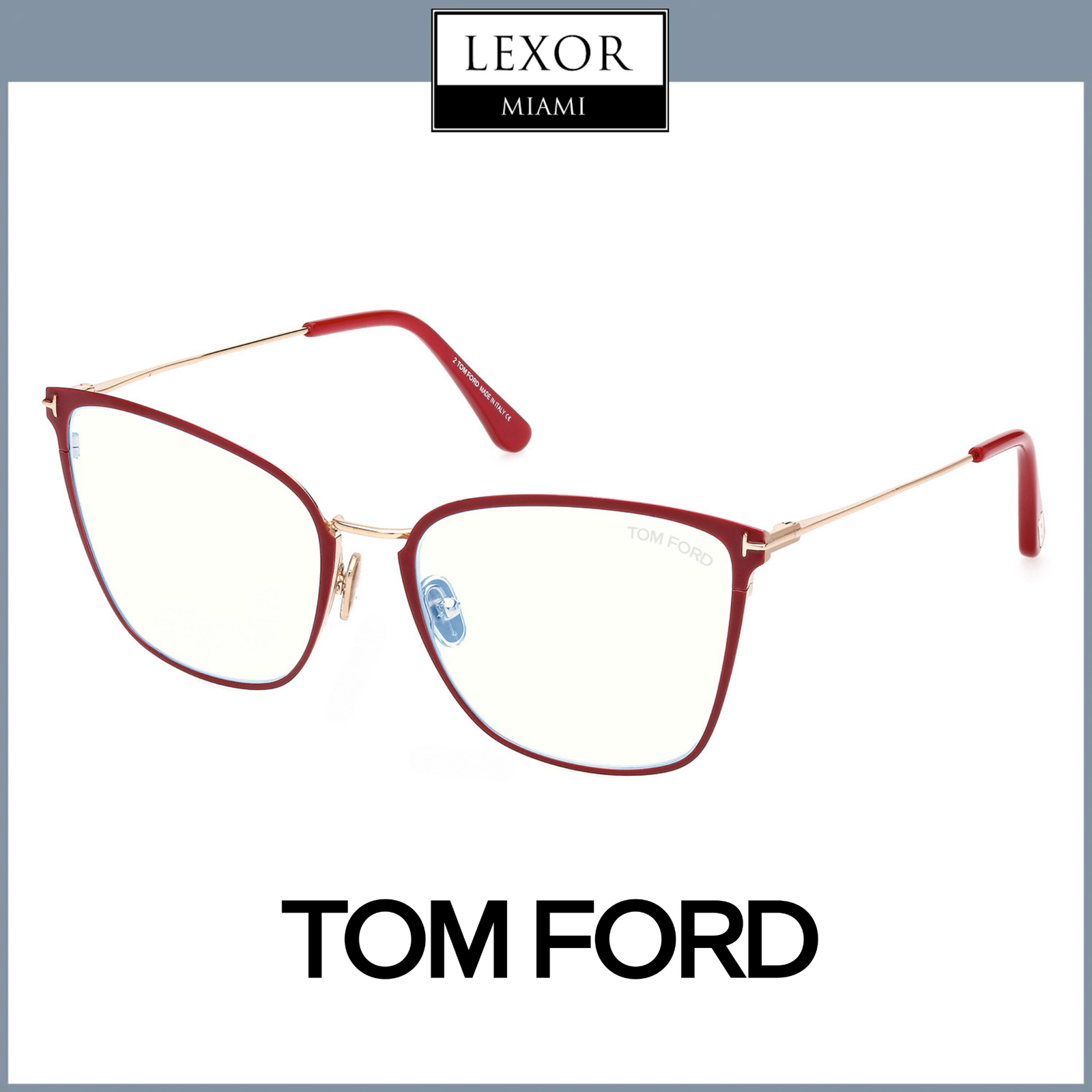 Tom Ford Optical Frames FT5839-B 56075 UPC 889214358837 – Lexor Miami