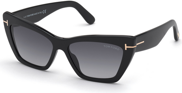 Tom Ford Wyatt FT0871 56 01B Woman Sunglasses