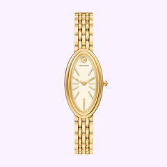 Front view Tory Burch Watches Elongated Oval TBW6044