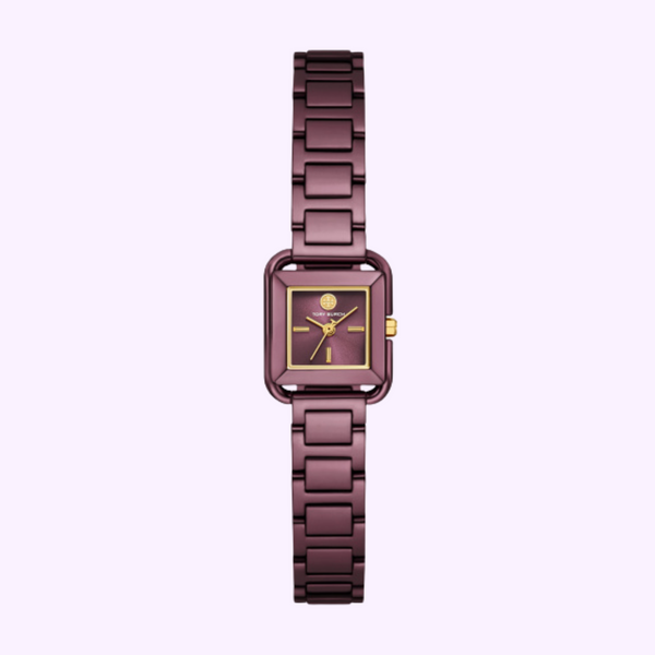 Tory Burch Watches THE KIRA SQUARE TBW6024 Women Upc 796483676466