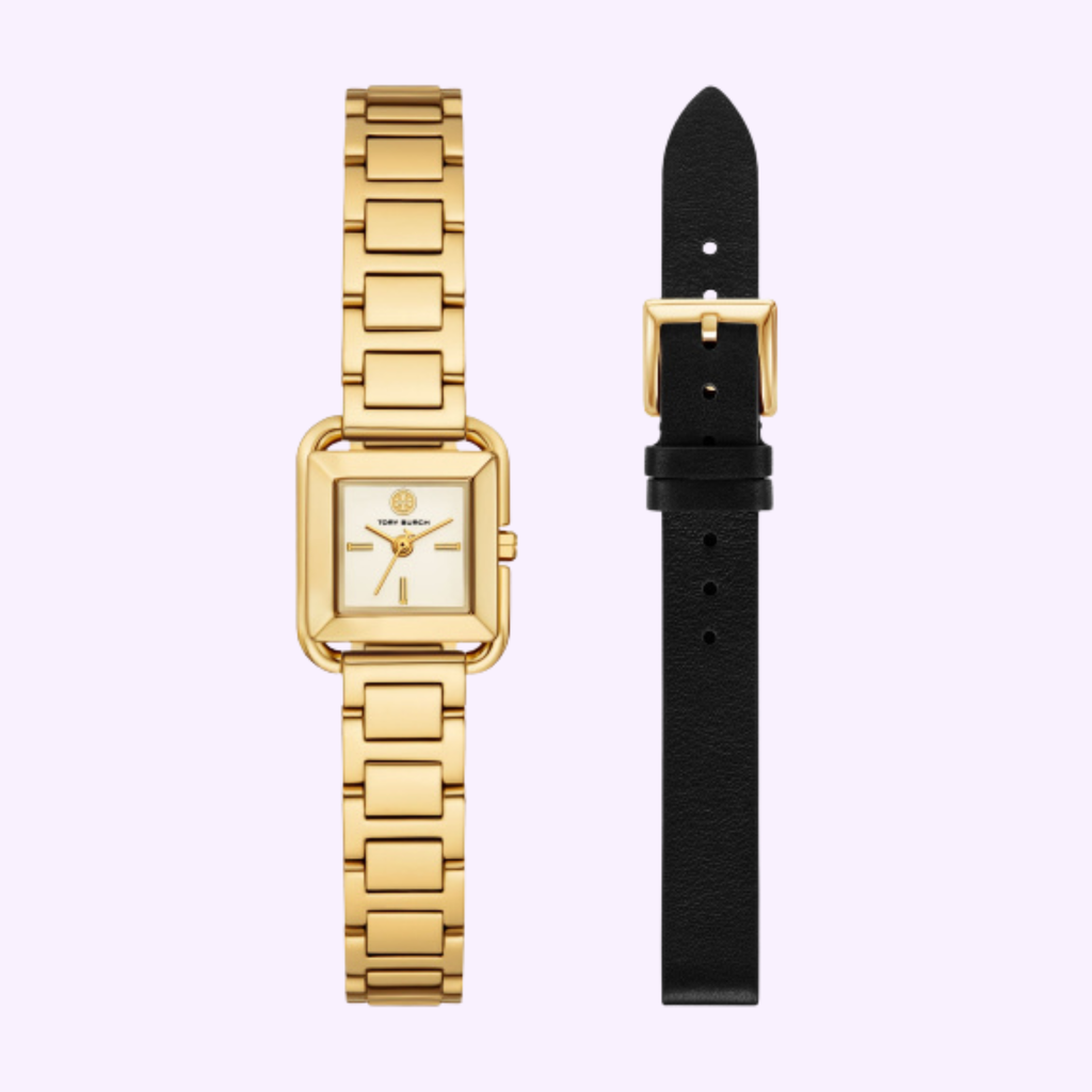 Tory Burch Watches THE KIRA SQUARE Women TBW6060SET – Lexor Miami