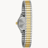 Bulova 45L185 Traditional Caravelle 2 Tone Stainless Steel Strap Women Watches