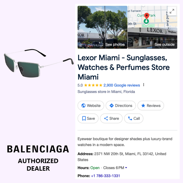 Balenciaga BB0195S-003 62 Óculos de Sol HOMEM METAL