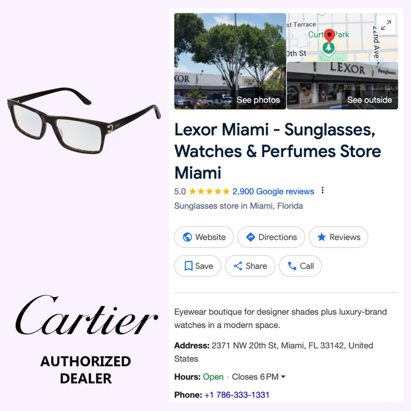 Cartier CT0005O-005 55 Armação Óptica Unissex