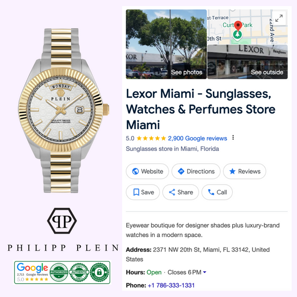 PHILIPP PLEIN Watches PWPNA0324 Date Superlative Bracelet Watch upc 196629826715