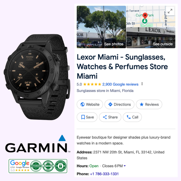 Garmin Watches MARQ® Commander (Gen 2) Carbon Edition 010-02722-00 UPC 753759327125