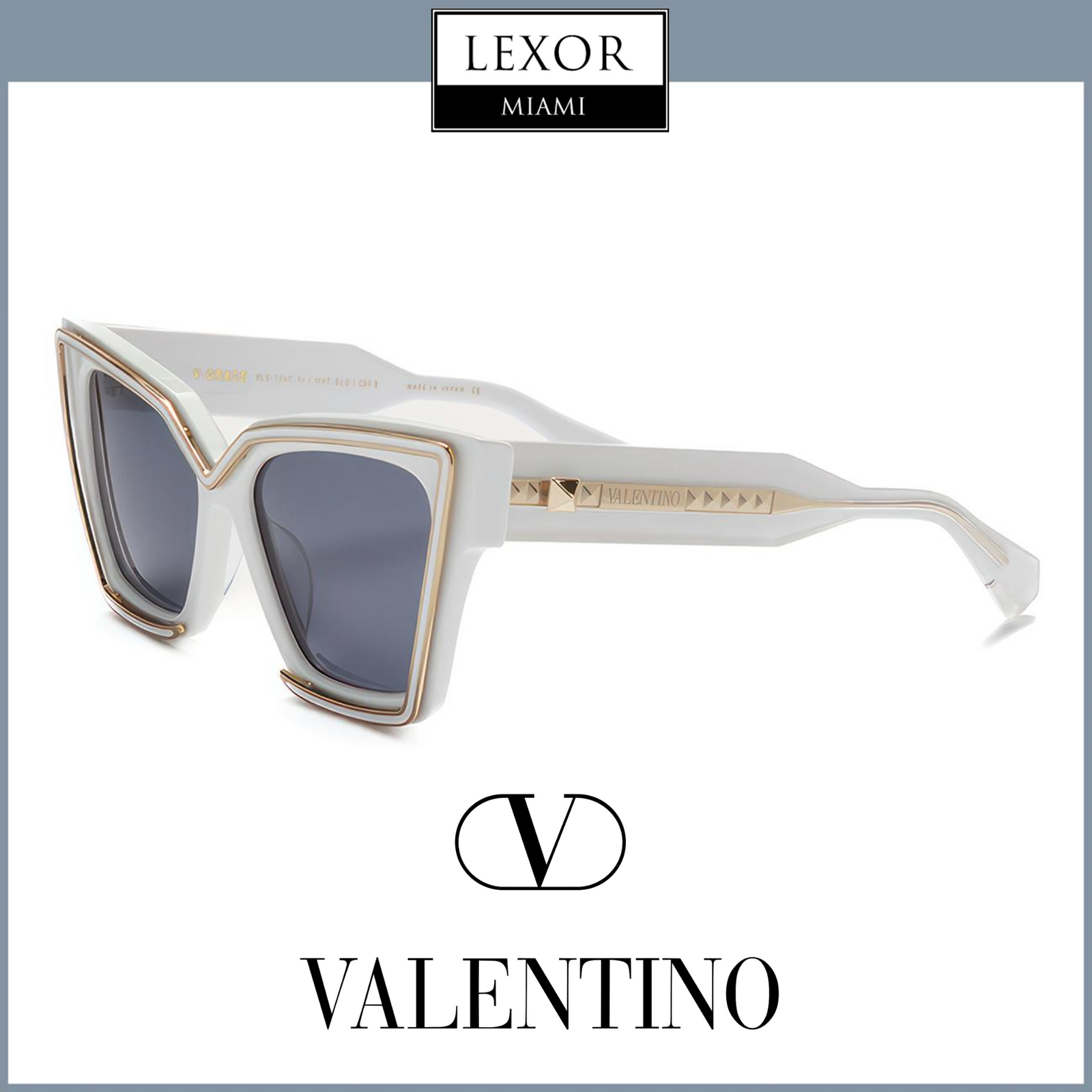 Valentino V-GRACE VLS-126C-54 Unisex Sunglasses – Lexor Miami Valentino V-GRACE VLS-126C-54 Unisex Sunglasses – Lexor Miami