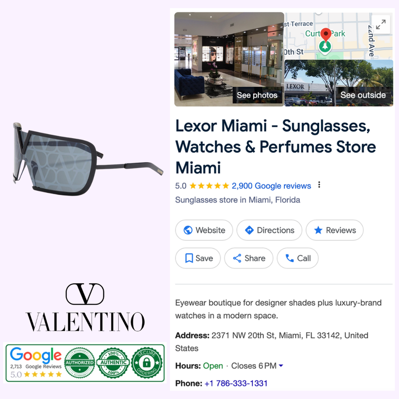 Valentino V-ROMASK VLS-120D-146 Unisex Sunglasses
