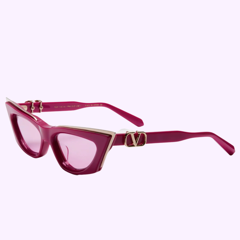 Valentino VLS-113C-55 V-GOLDCUT-I Óculos de Sol Femininos