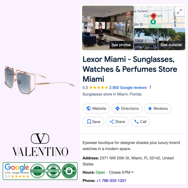 Valentino VLS-116A-59 V-LIGHT Woman Sunglasses