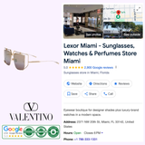 Valentino VLS-116B-59 V-LIGHT Óculos de Sol Femininos