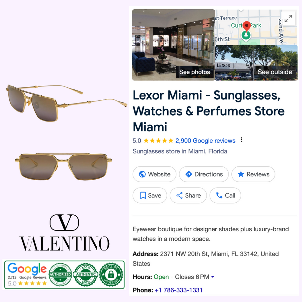 Valentino V SEI VLS 111 B-58 Women Sunglasses – Lexor Miami