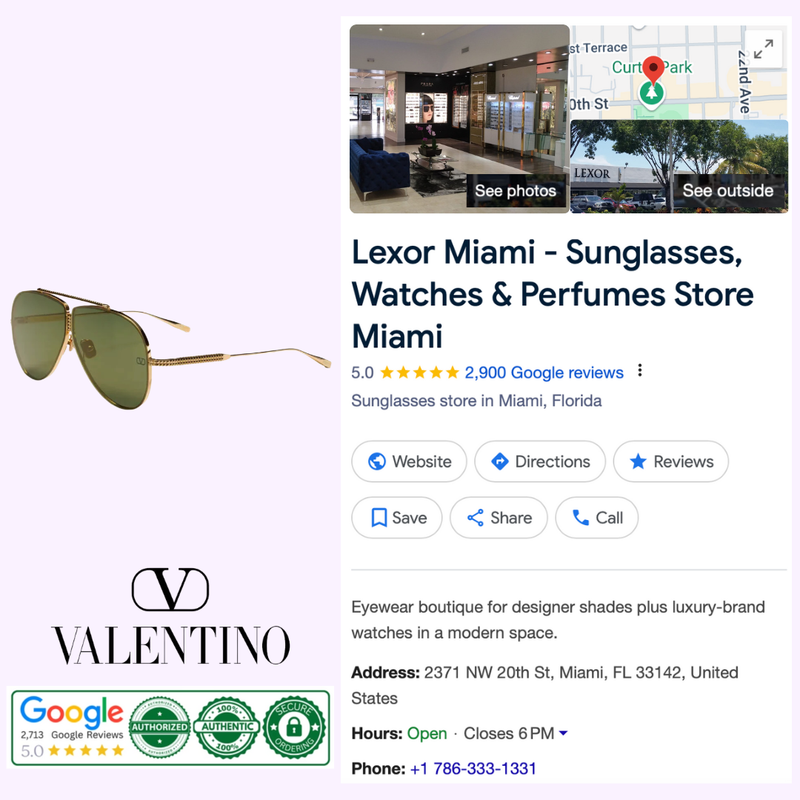 Valentino XVI VLS-100B-64 Women Sunglasses
