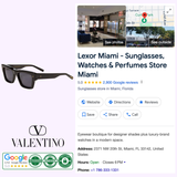 Valentino XXII VLS-106A-53 Black Women Sunglasses