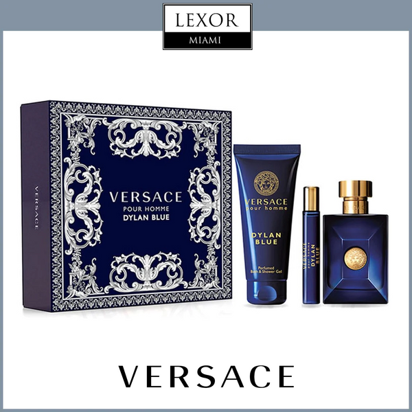 Versace Pour Homme Dylan Blue 3PC Men Set