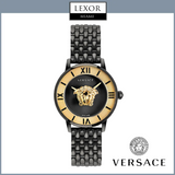 Versace VE2R00422 La Medusa Black Ion Plated Stainless Steel Bracelet Watch 38mm