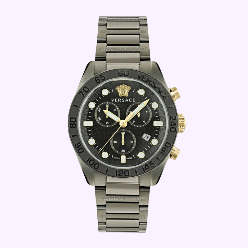 Relógio Versace VE6K00623 Greca Dome Chrono
