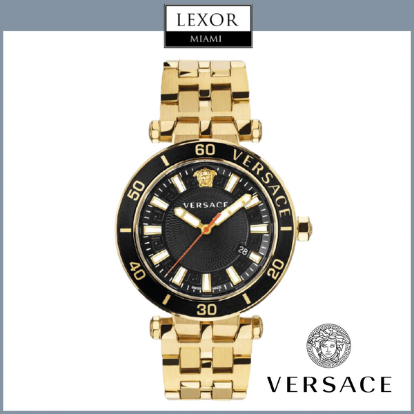 Versace VEZ300721 Greca Sport Gold Stainless Steel Strap Men Watches
