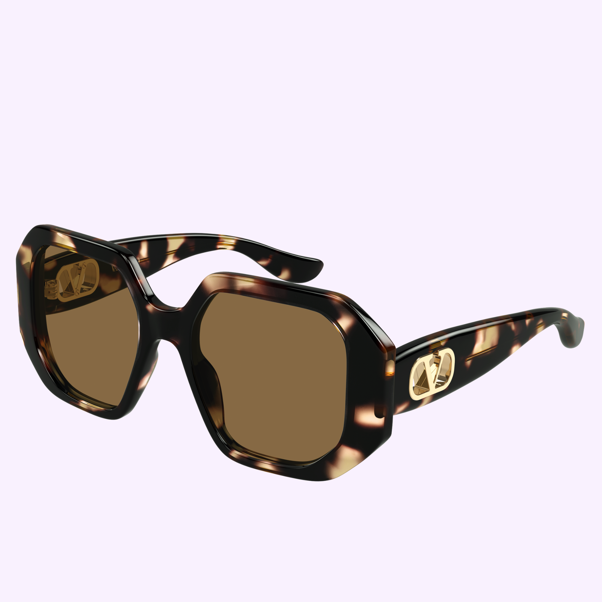 Angle View Valentino Sunglasses V LOGO VG0003SA-002 55