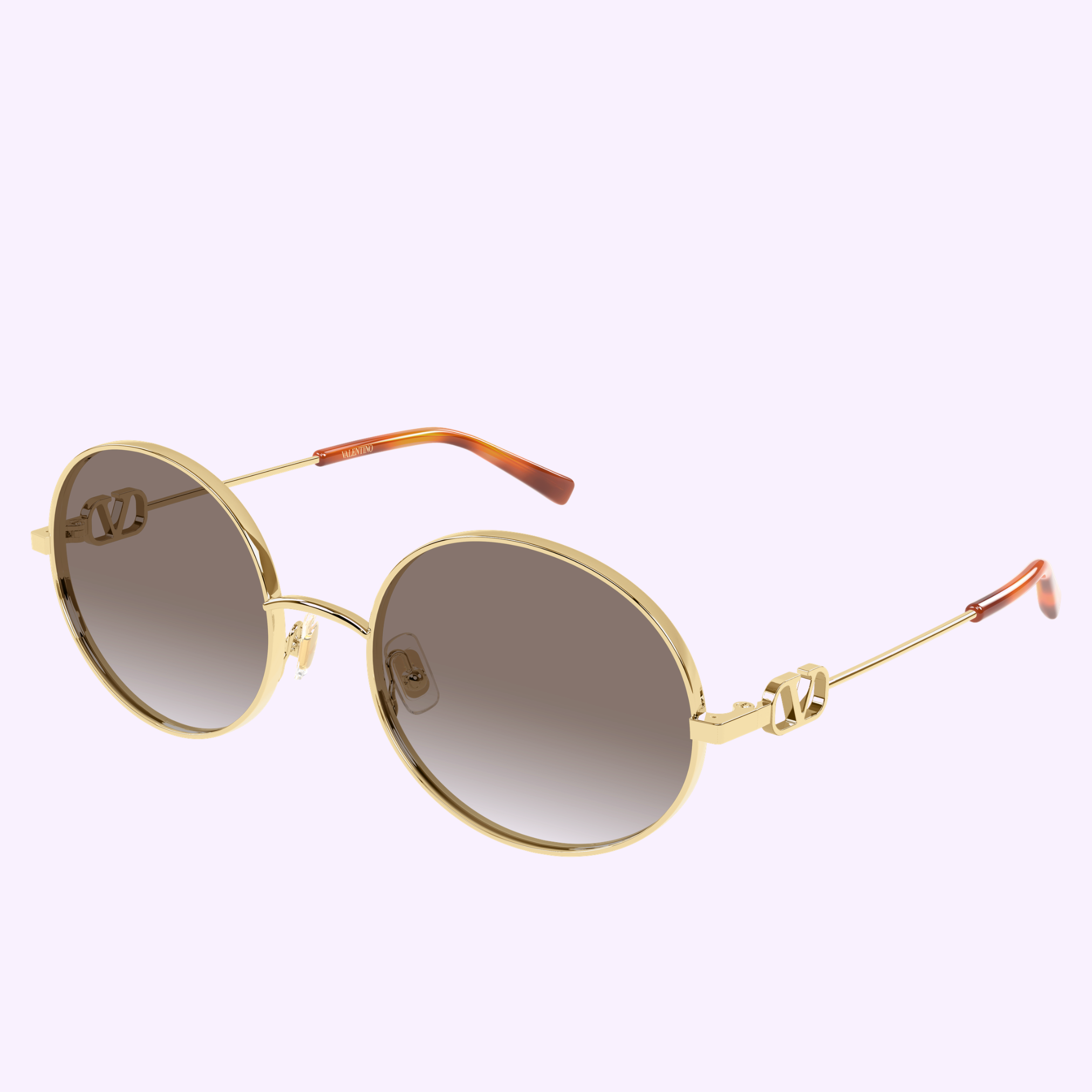 Angle View Valentino Sunglasses V LOGO VG0027S-002 56