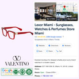 Valentino Sunglasses V - SIDE VLX-131B-51 UPC 7630449209202