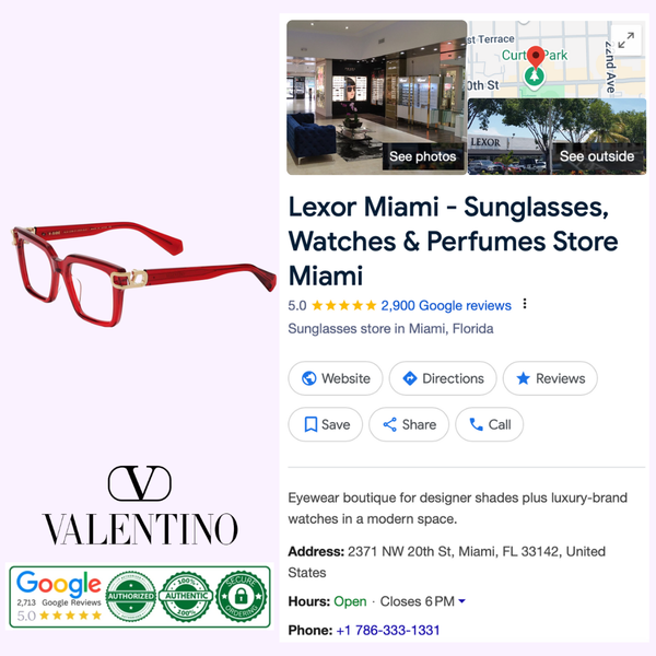 Valentino Sunglasses V - SIDE VLX-131B-51 UPC 7630449209202