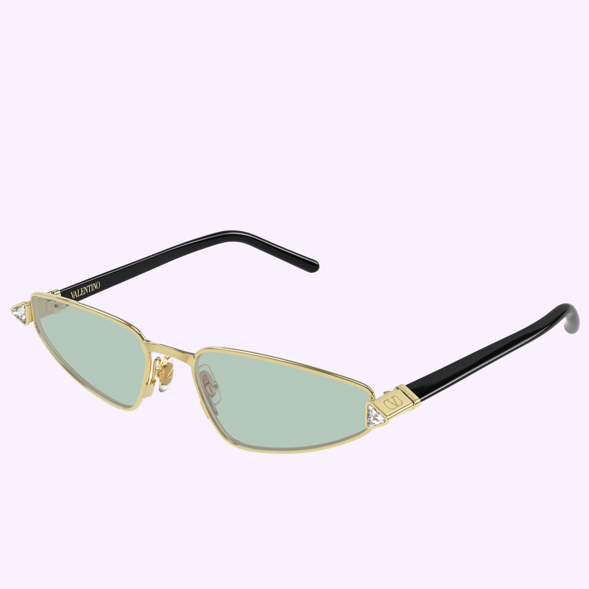Angle View Valentino Sunglasses VG0035S-003 57