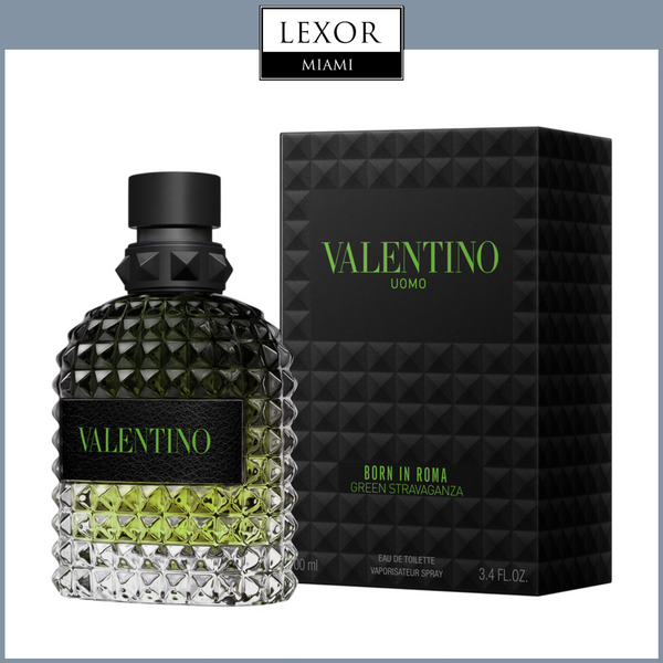 Valentino Uomo Born In Roma Green Stravaganza 3.4 EDT Sp Men