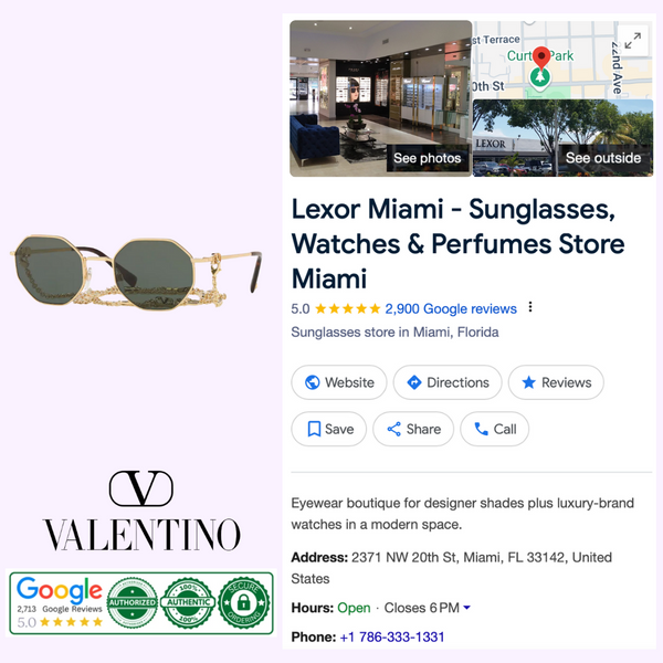 Valentino VA2040 300271 Gold Unisex Sunglasses