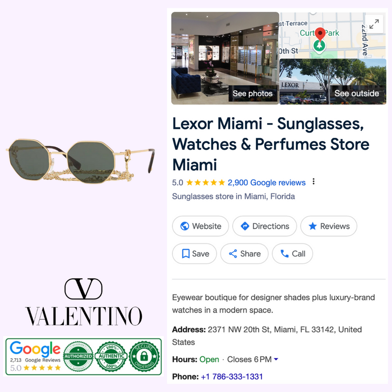 Valentino VA2040 300271 Gold Unisex Sunglasses