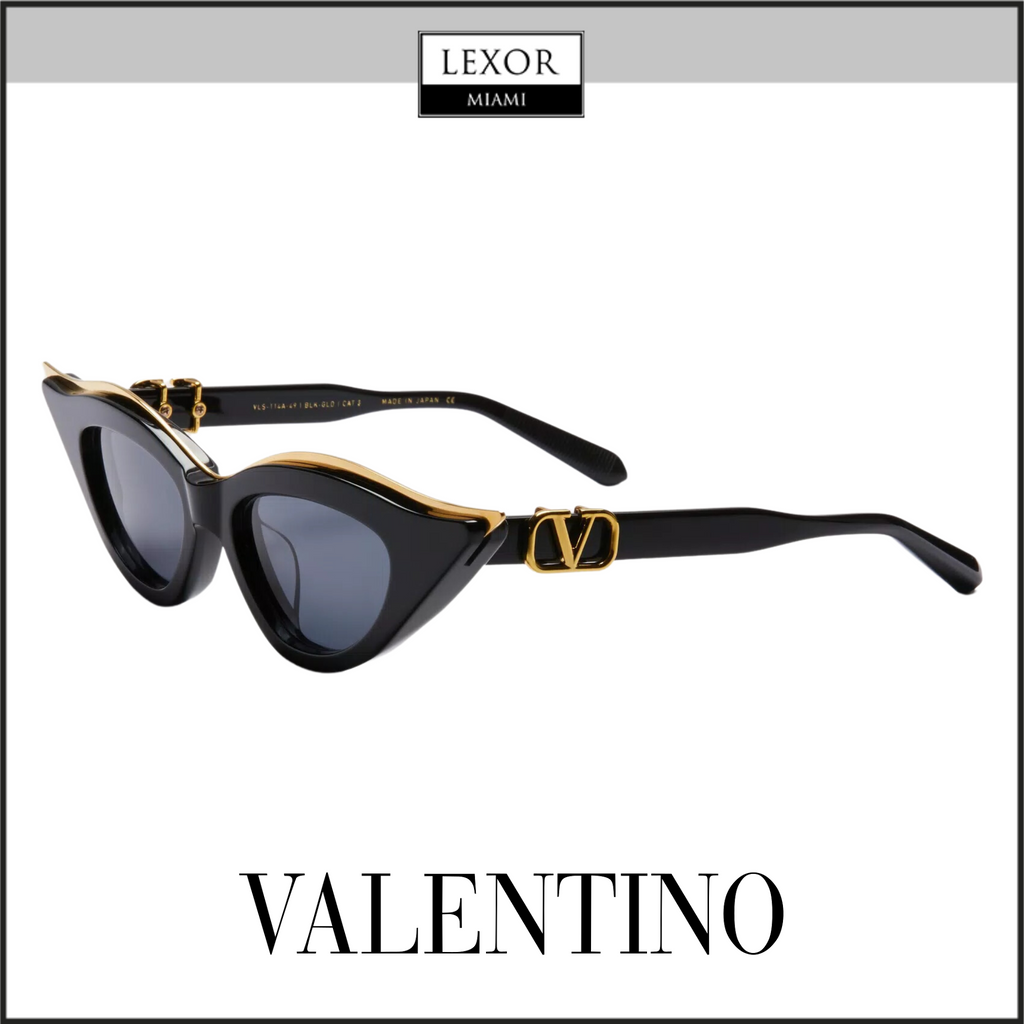 VALENTINO キャットアイサンクラス VLOGOSIGN VLS135A61BLK Valentino VLogo Sign VLS135 A | Valentino Sunglasses | Vytria