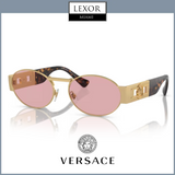 Versace 0VE2264 100284 56 Matte Metal Unisex Sunglasses
