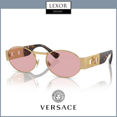 Versace 0VE2264 100284 56 Matte Metal Unisex Sunglasses