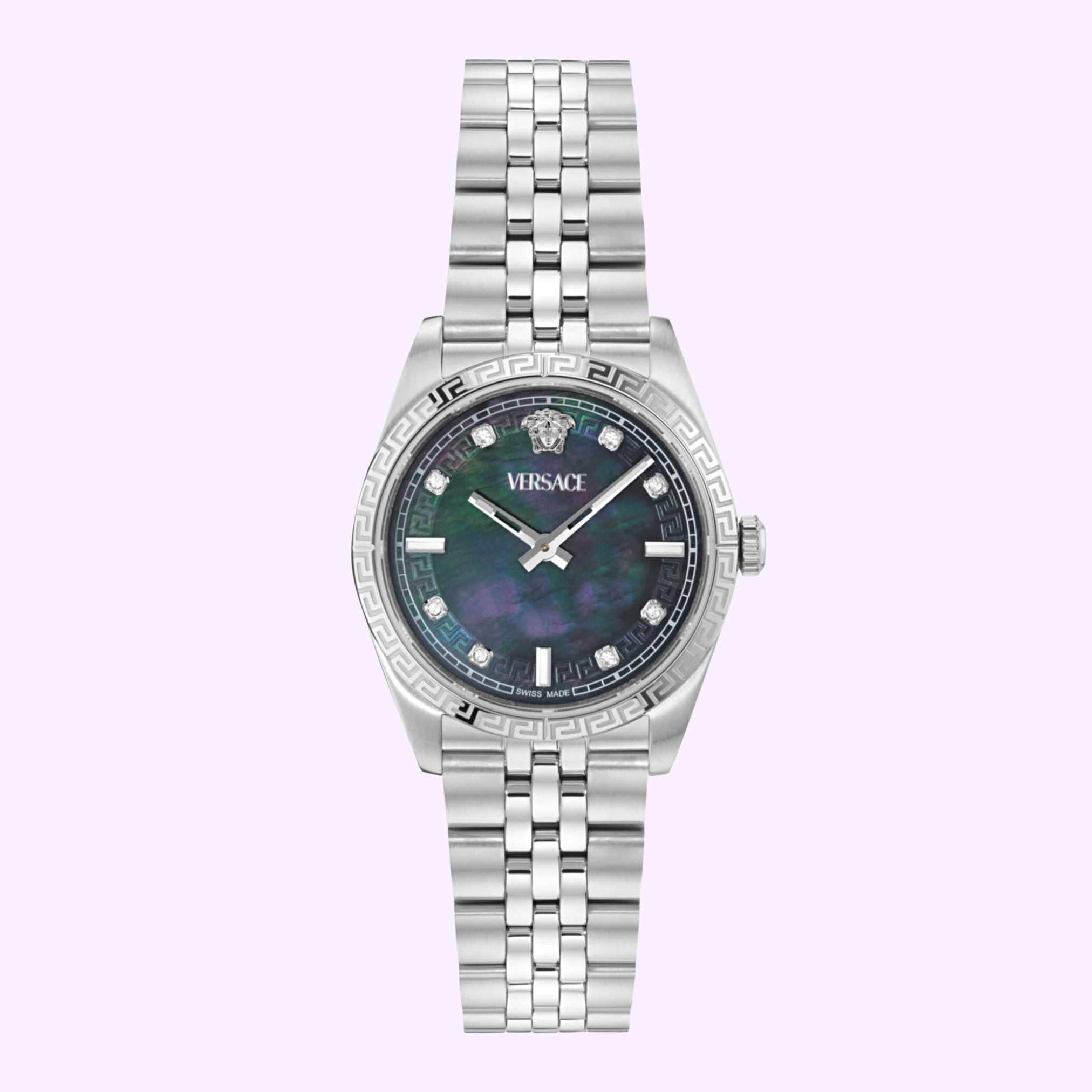 Front View Versace Watches Millenyium Diamond VE5K00526