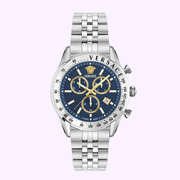 Versace Watches VE8R00324 Chrono Master Bracelet Watch upc 196629820263