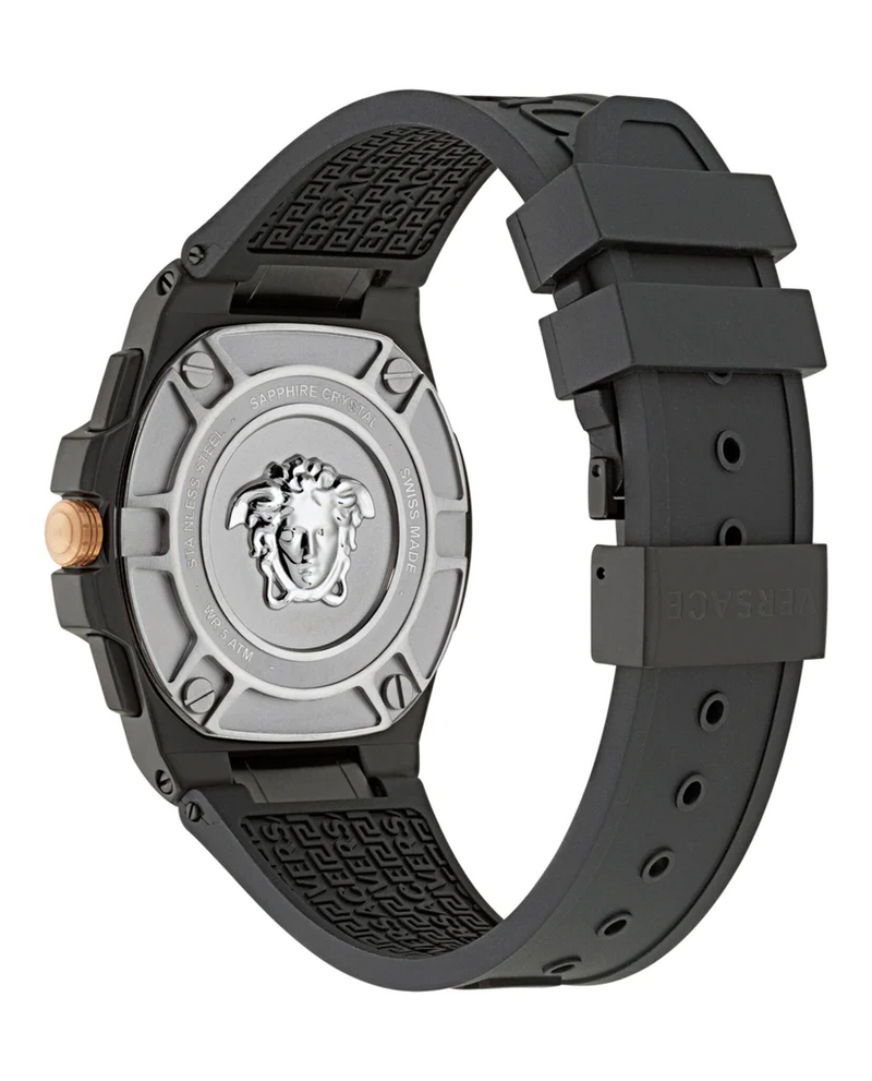 Versace VE7H00323 Greca Extreme Chrono Lexor Watch Man – Miami Silicone